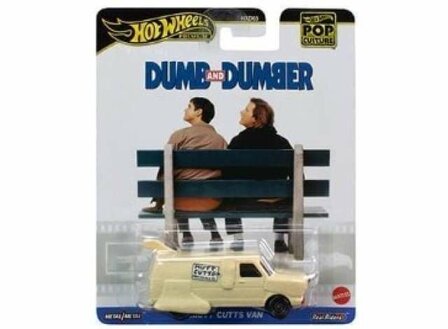 Hotwheels 1:64 Mutt Cutts Van Dumb &amp; Dumber, cream