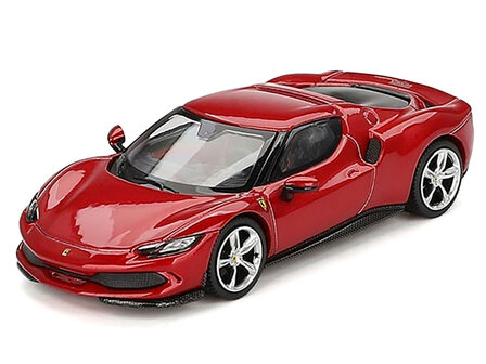 BBR 1:64 Ferrari 296 GTB F1-75 Rosso Imola Red 2024