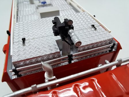 Alerte 1:43 Mercedes Benz Antos Antos BAI VSAT 8000S Pompier &quot; Tunnel de Fr&eacute;jus &quot;. Limited 300 pcs