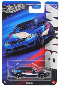 Hotwheels 1:64 Set 5x BMW M1, M2, M3, M4 &amp; M5 - GRT01 BMW Serie 