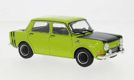 Whitebox 1:24 Simca 1000 Rallye 2 groen 1970 in windowbox