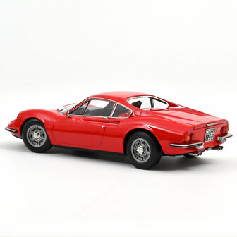 Norev 1:18 Ferrari Dino 246 GT 1968 Red. Levering 08-2025