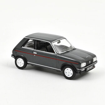 Norev 1:43 Peugeot 104 ZS2 1979 Vulcain Grey. Levering 08-2025
