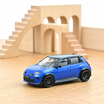Norev 1:43 Alpine A290 2024 Alpine Vision Blue - Jet-car in windowbox. Levering 08-2025