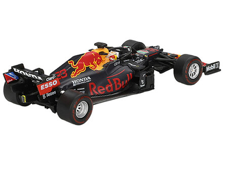 Mini GT 1:64 Red Bull RB16B no 33 Max Verstappen 2021 Abu Dhabi Grand Prix Winner