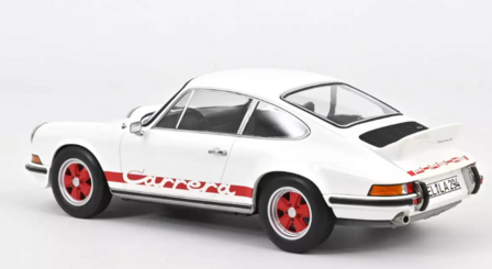 Norev 1:12 Porsche 911 Carrera RS 2.7 1973 Grand-Prix-White/Red. Verwacht 09-2025