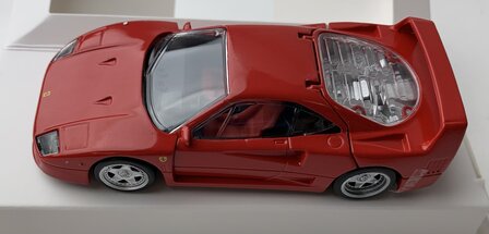 Norev 1:43 Ferrari F40 Red - Norev Jet-car 