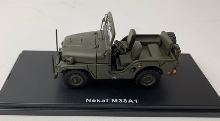 Scale Master 1:43 Nekaf M38A1 legergroen open - resin model