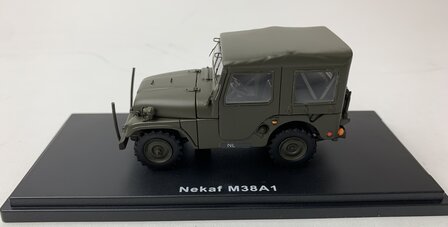 Scale Master 1:43 Nekaf M38A1 legergroen dicht - resin model