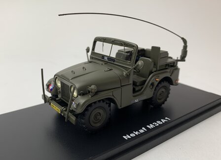 Scale Master 1:43 Nekaf M38A1 Radowagen legergroen dicht - resin model