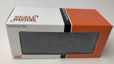 Scale Master 1:43 Nekaf M38A1 Radowagen legergroen dicht - resin model