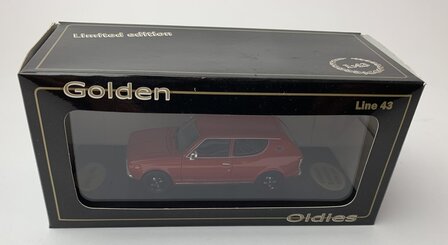 Golden Oldies 1:43 Datsun 100A Station rood - resin model - Limited 100 pcs