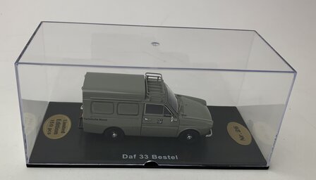 Golden Oldies 1:43 Daf 33 besteld PTT Technische Dienst grijs - resin model - Limited 150 pcs