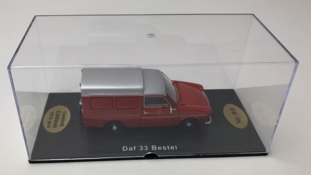 Golden Oldies 1:43 Daf 33 besteld PTT Posterijen rood - resin model - Limited 150 pcs