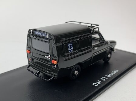 Golden Oldies 1:43 Daf 33 besteld Philips zwart - resin model - Limited