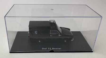 Golden Oldies 1:43 Daf 33 besteld Philips zwart - resin model - Limited