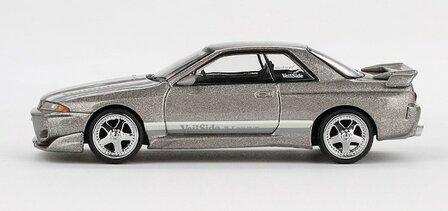 Mini GT 1:64 Nissan Skyline GT-R (R32) Veilside Combat C-I Veilside Combat Grey RHD