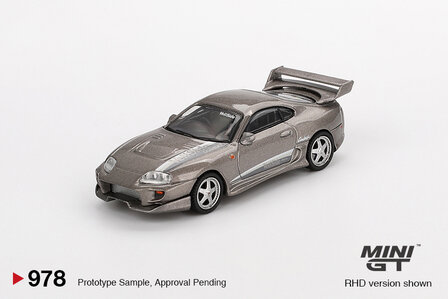 Mini GT 1:64 Toyota Supra VeilSide Combat V-II Combat Grey LHD
