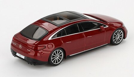 Mini GT 1:64 Mercedes Benz EQS 580 4MATIC Red Metallic lhd