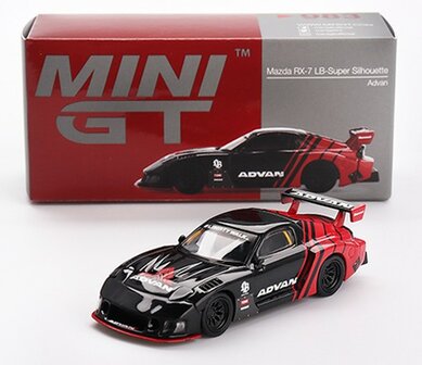 Mini GT 1:64 Mazda RX-7 LB-Super Silhouette Advan lhd