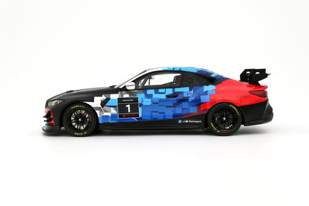 Otto Mobile 1:18 BMW M4 GT4 no 1 white 2024. Levering 12-2025
