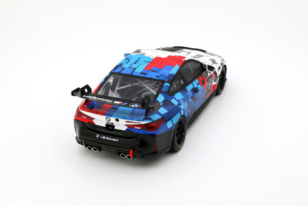 Otto Mobile 1:18 BMW M4 GT4 no 1 white 2024. Levering 12-2025