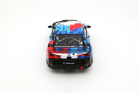 Otto Mobile 1:18 BMW M4 GT4 no 1 white 2024. Levering 12-2025