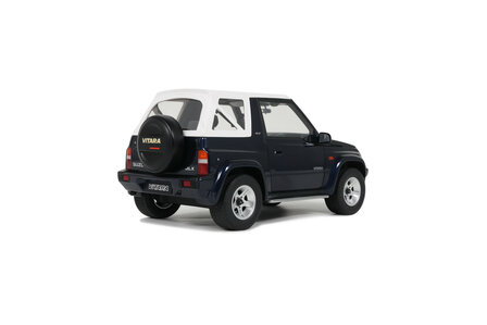 Otto Mobile 1:18 Suzuki Vitara Cabrio JLX Deep Blue Pearl Metallic 1994. Levering 09-2025