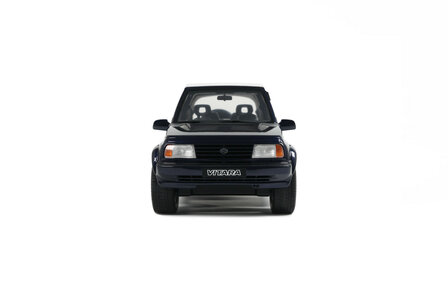 Otto Mobile 1:18 Suzuki Vitara Cabrio JLX Deep Blue Pearl Metallic 1994. Levering 09-2025
