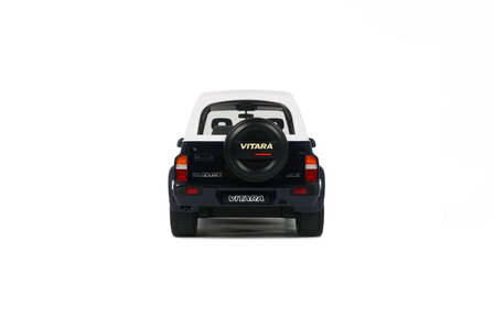 Otto Mobile 1:18 Suzuki Vitara Cabrio JLX Deep Blue Pearl Metallic 1994. Levering 09-2025