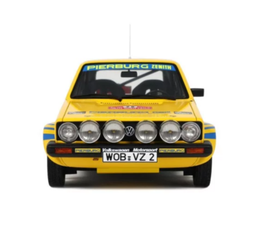 Otto Mobile 1:18 Volkswagen Golf Gti MK1, no 26 P. Eklund - Gr.2 Monte Carlo 1980. Levering 12-2025
