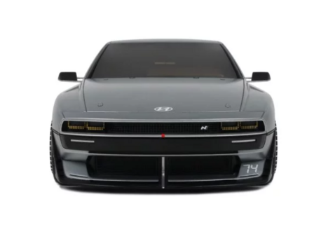 Otto Mobile 1:18 Hyundai N Vision 74 Matte Aluminium 2022. Levering 10-2025