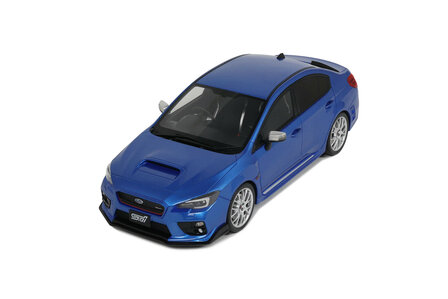 Otto Mobile 1:18 Subaru WRX Sti S207 WR Blue Pearl 2015 RHD. Levering 10-2025