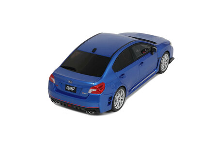 Otto Mobile 1:18 Subaru WRX Sti S207 WR Blue Pearl 2015 RHD. Levering 10-2025