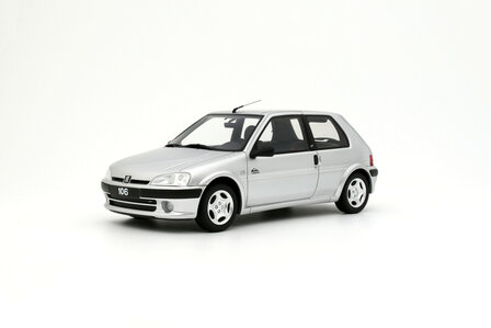 Otto Mobile 1:18 Peugeot 106 Quiksilver Gris Quartz 2000. Levering 10-2025
