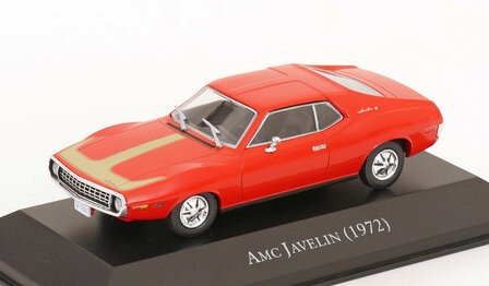 Atlas 1:43 AMC Javelin 1972 oranje / gold