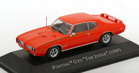 Atlas 1:43 Pontiac GTO The Judge 1969 oranje