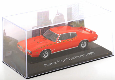 Atlas 1:43 Pontiac GTO The Judge 1969 oranje