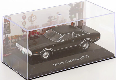 Atlas 1:43 Dodge Charger 1972 zwart