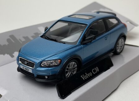Cararama 1:43 Volvo C30 blauw