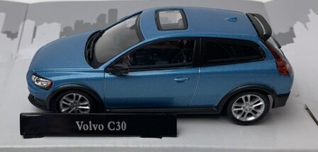 Cararama 1:43 Volvo C30 blauw