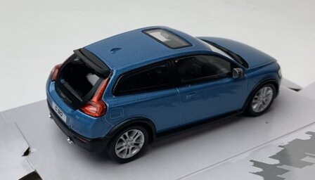 Cararama 1:43 Volvo C30 blauw