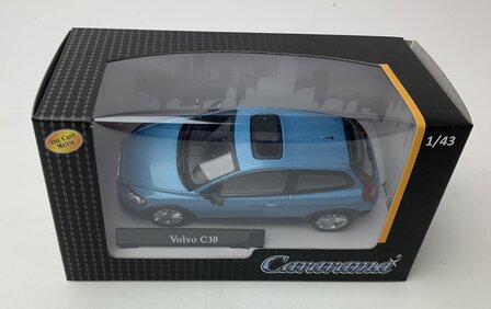 Cararama 1:43 Volvo C30 blauw
