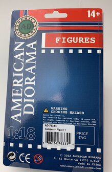 American Diorama 1:18 Campers Figure 1, excl. auto