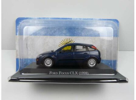 Atlas 1:43 Ford Focus 1998 blauw