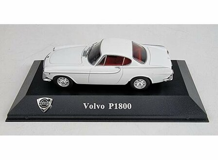 Atlas 1:43 Volvo P1800 1960 wit - Volvo Collection