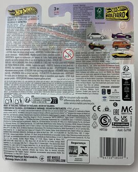 Hotwheels 1:64 Mazda 323 GTR wit