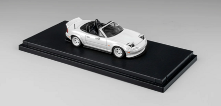 Microturbo 1:64 Custom Mazda MX5 -  RB - Rocket Bunny MX5 metallic wit