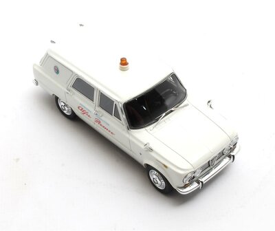 Matrix 1:43 Alfa Romeo Giulia 105 Promiscus by Colli ass.comp. wit &#039;62-&#039;74. Verwacht eind 09-2025