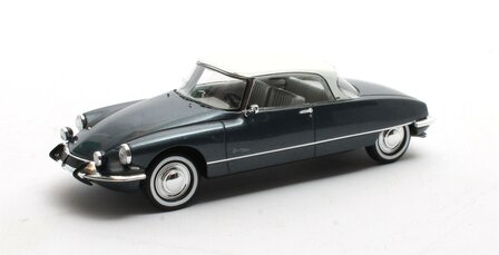 Matrix 1:43 Citroen DS21 Grand Palais Coupe blauw metallic. Verwacht Q3-2025